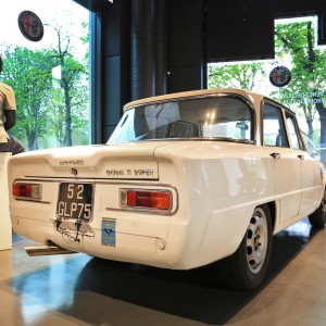 Photo Alfa Romeo Giulia (1962) – MotorVillage Paris (Avril 2016)