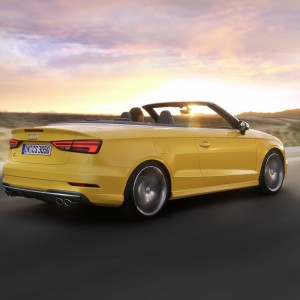 Photo officielle nouvelle Audi S3 Cabriolet (2016)