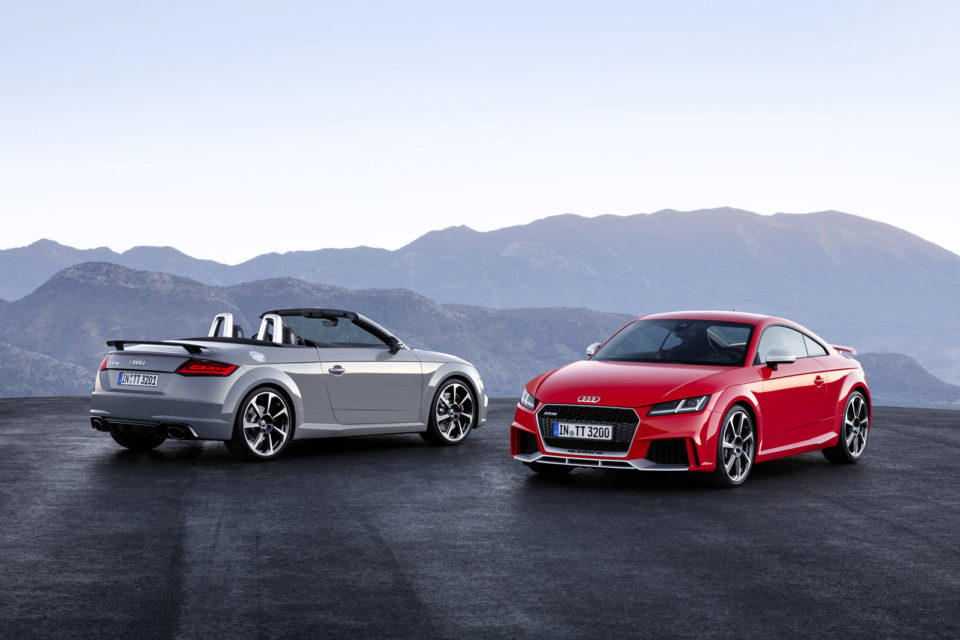 Photo officielle nouvelle Audi TT RS (2016)