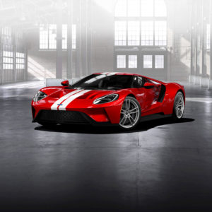 Photo officielle nouvelle Ford GT Rouge Liquid (2016)