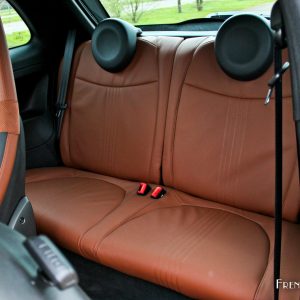 Photo banquette arrière Abarth 595 Competizione (2016)