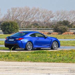 Photo essai Lexus RC F sur circuit (2016)