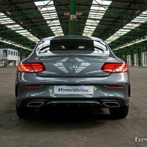 Photo vue arrière Mercedes Classe C Coupé (2016)