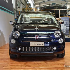 Photo face avant Fiat 500 Riva (2016)