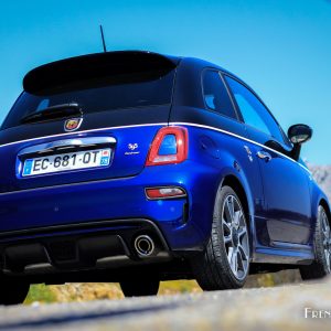 Photo vue arrière Abarth 595 Turismo restylée (2016)
