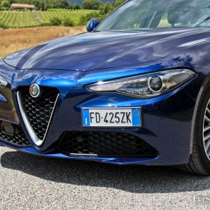 Photo bouclier avant Alfa Romeo Giulia (2016)
