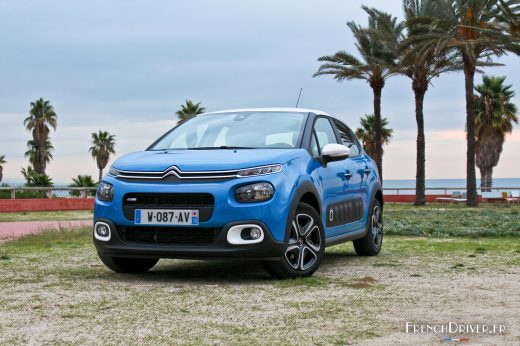 Photo avant nouvelle Citroën C3 III Cobalt Blue (2016)