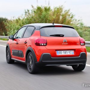 Photo essai dynamique nouvelle Citroën C3 III (2016)
