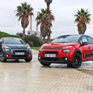 Photo essai comparatif nouvelle Citroën C3 III (2016)