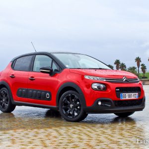 Photo 3/4 avant nouvelle Citroën C3 III Orange Power (2016)