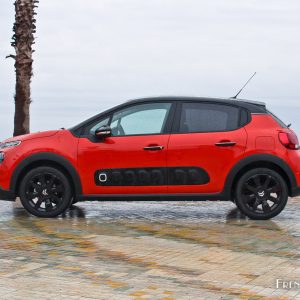 Photo profil nouvelle Citroën C3 III Orange Power (2016)