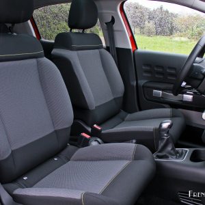 Photo sièges avant nouvelle Citroën C3 III (2016)