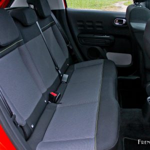 Photo banquette arrière nouvelle Citroën C3 III (2016)