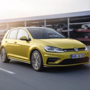 Photo officielle Volkswagen Golf VII restylée (2017)