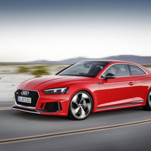 Photo dynamique nouvelle Audi RS 5 (2017)