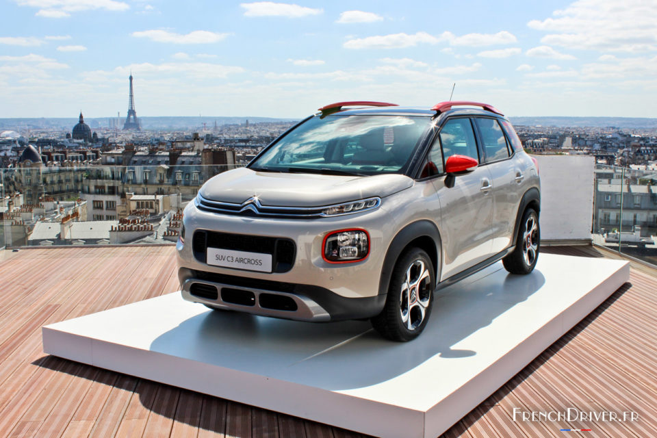 Photo Citroën C3 Aircross - Présentation à Paris (2017)
