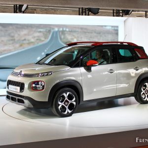 Photo 3/4 avant Citroën C3 Aircross – Présentation à Paris (2