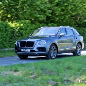 Photo essai route Bentley Bentayga Diesel (2017)