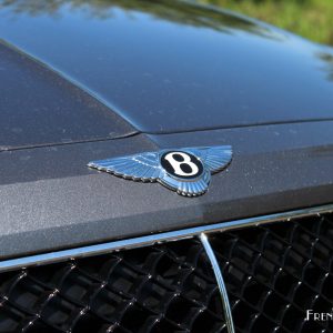 Photo sigle Bentley Bentayga (2017)