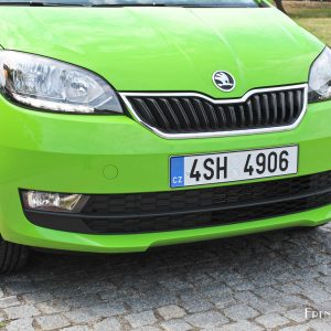 Photo bouclier avant Skoda Citigo restylée (2017)