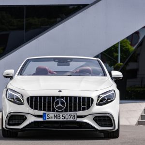Photo face avant Mercedes-AMG S 63 Cabriolet restylée (2017)