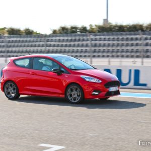 Photo essai circuit Ford Fiesta VII ST Line (2017)