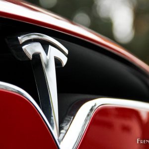 Photo sigle Tesla Model X 100D (2017)