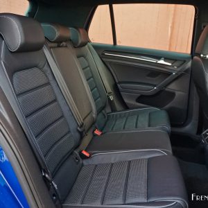 Photo banquette arrière cuir Volkswagen Golf R 310 (2017)