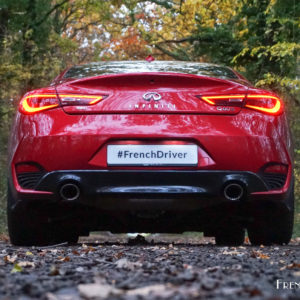 Photo face arrière Infiniti Q60 S (2017)