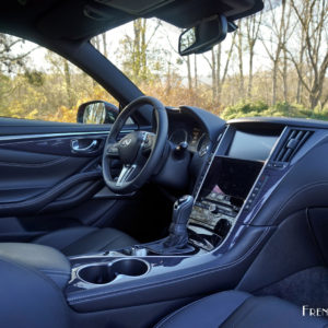 Photo intérieur cuir Infiniti Q60 S (2017)