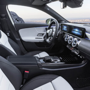 Photo sièges avant cuir Mercedes-Benz Classe A (2018)