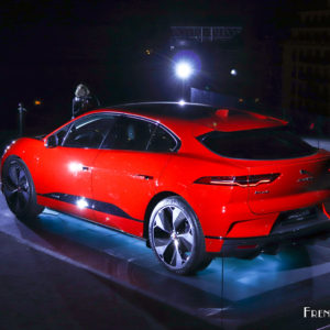 Photo 3/4 arrière Jaguar I-Pace – Paris (2018)