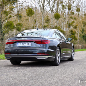Photo 3/4 arrière Audi A8 V6 TDI (2018)