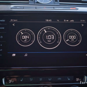 Photo écran tactile mode Sport Volkswagen Arteon (2018)