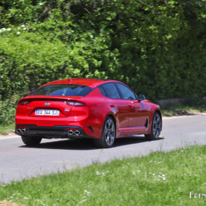 Photo essai dynamique Kia Stinger GT (2018)