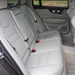 Photo banquette arrière cuir Volvo V60 (2018)