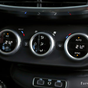 Photo climatisation automatique bi-zone Fiat 500X restylé (2018