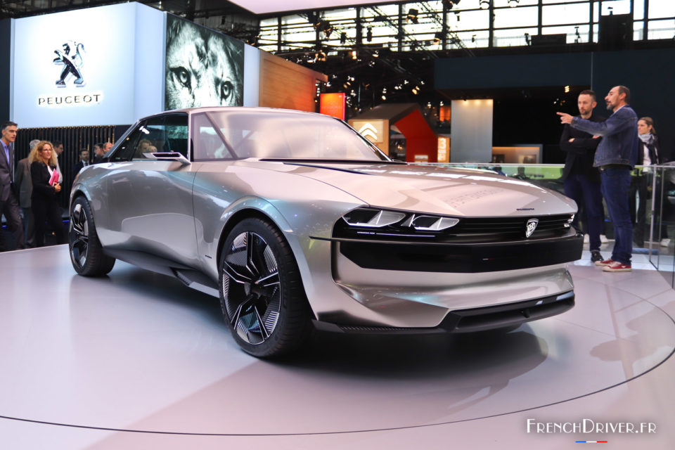 Photo Peugeot e-Legend Concept – Mondial de l&rsquo;Auto Paris 2018