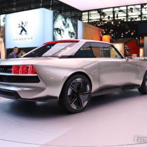 Photo Peugeot e-Legend Coupé – Mondial de l&rsquo;Auto Paris 2018