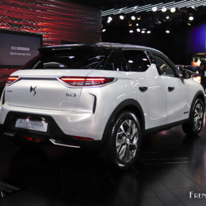 Photo DS 3 Crossback E-Tense – Mondial de l&rsquo;Auto Paris 2018