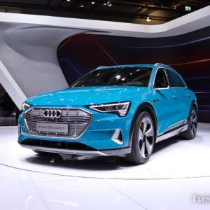 Photo Audi etron – Mondial de l&rsquo;Auto Paris 2018