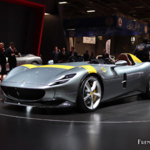Photo Ferrari Monza SP1 – Mondial de l&rsquo;Auto Paris 2018