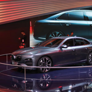Photo VinFast Lux A 2.0 Berline – Mondial de l&rsquo;Auto Paris 2018