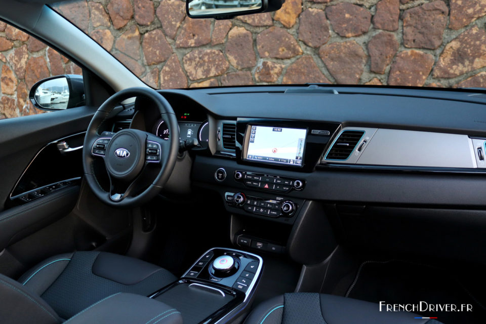 Photo intérieur cuir Kia e-Niro Electrique (2018)