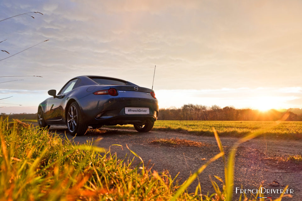 Photo essai routier Mazda MX-5 RF (2018)