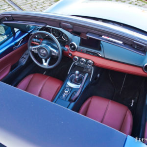 Photo intérieur cuir Nappa Chroma Brown Mazda MX-5 RF (2018)