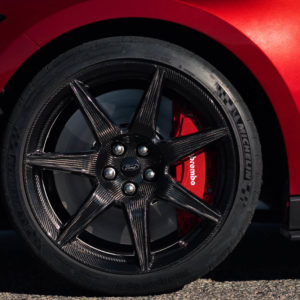 Photo jante carbone 20 Ford Mustang Shelby GT500 (2019)