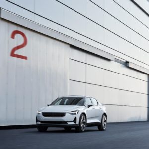 Photo dynamique avant Polestar 2 (2019)