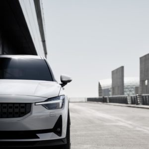 Photo détail vue avant Polestar 2 (2019)