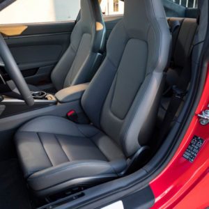 Photo sièges avant Porsche 911 Type 992 (2019)